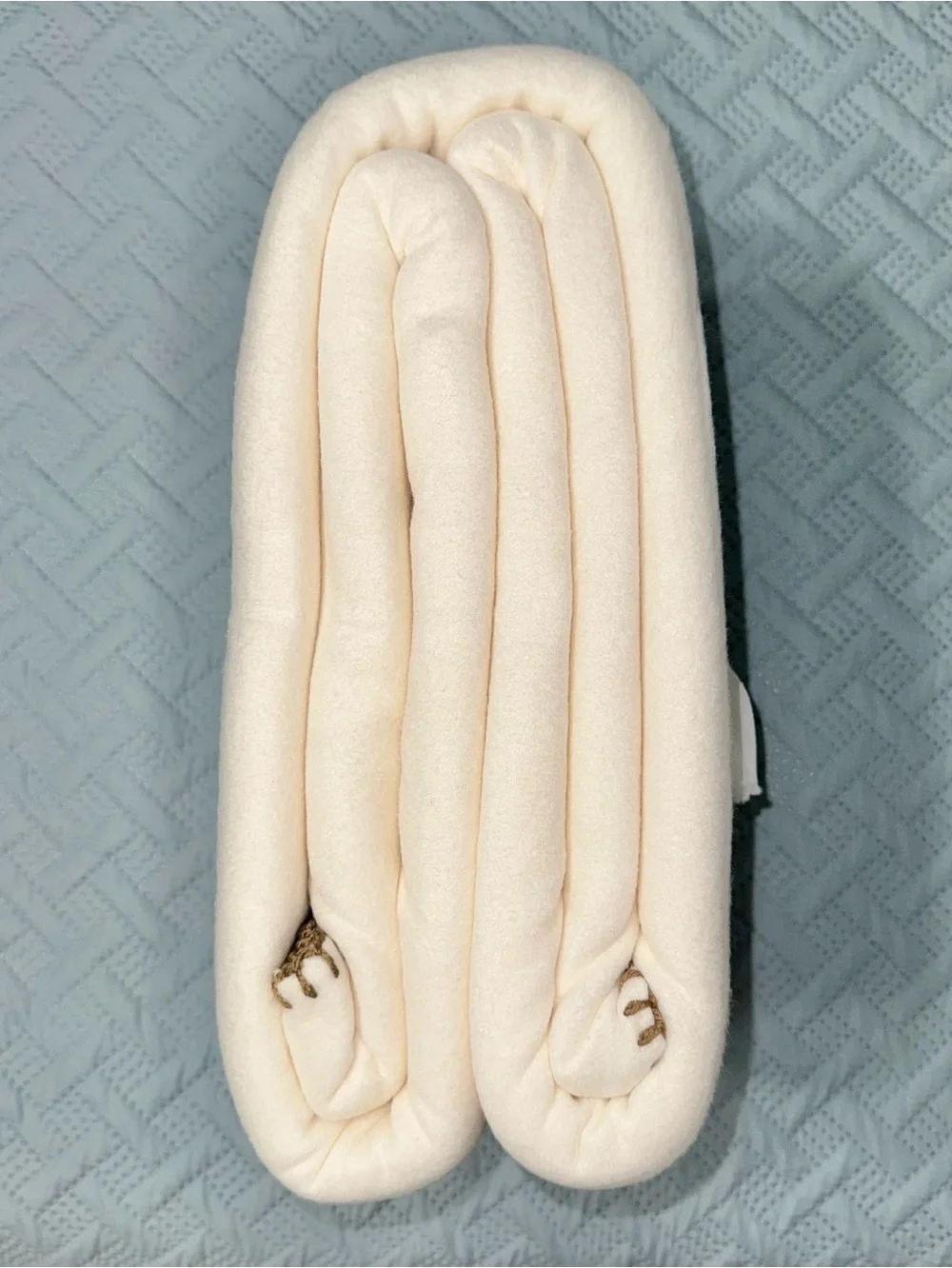 Mainstays King Size Fleece Blanket Supersoft Vanilla Dream Cream 90x102